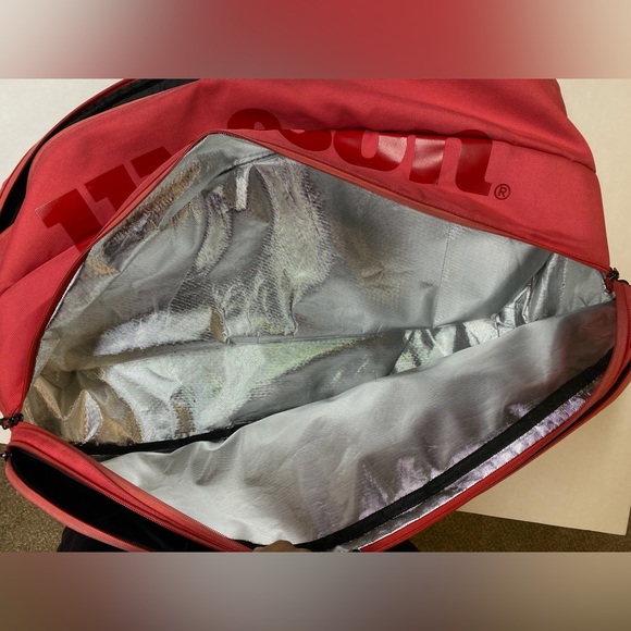 Wilson Super Tour Red Tennis Bag - Picture 6 of 6